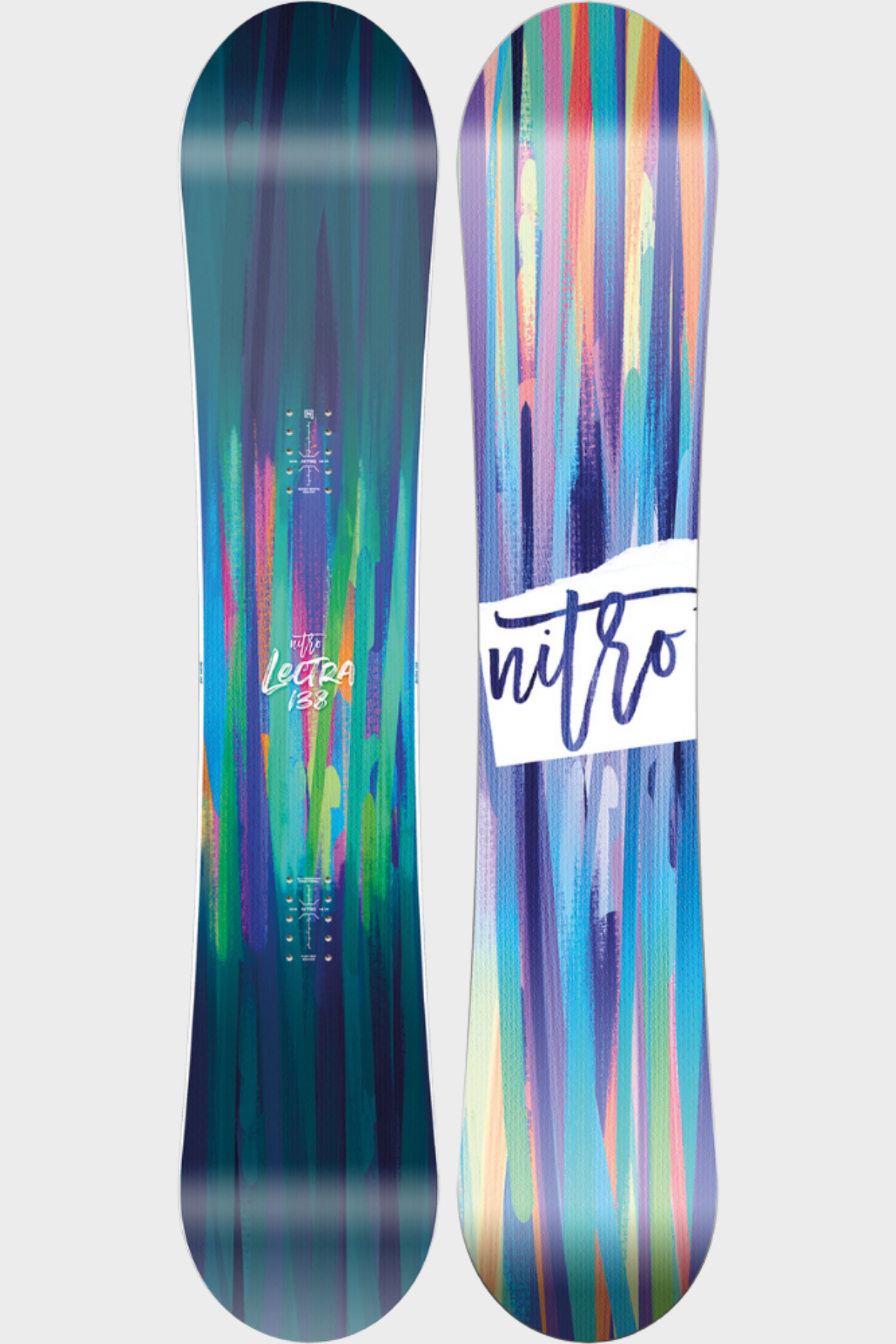 nitro lectra lights blem snowboard womens LECTRA BRUSH