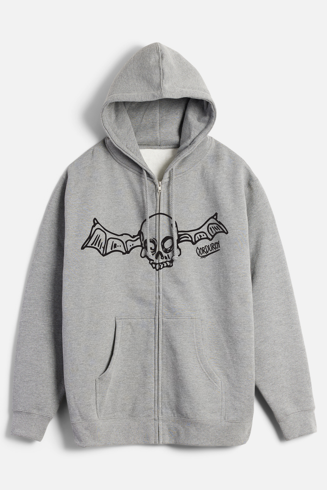 SUDADERA CON CAPUCHA Y CREMALLERA FOS