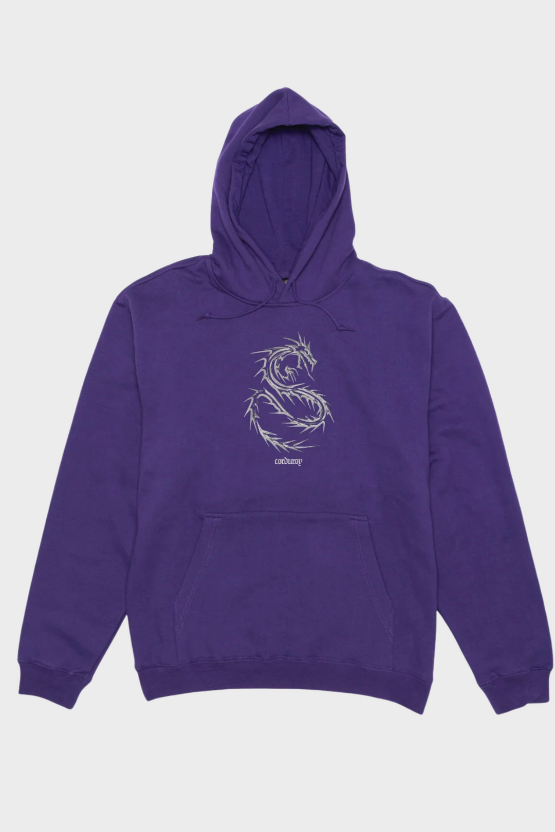 CHROME HOODED PULLOVER