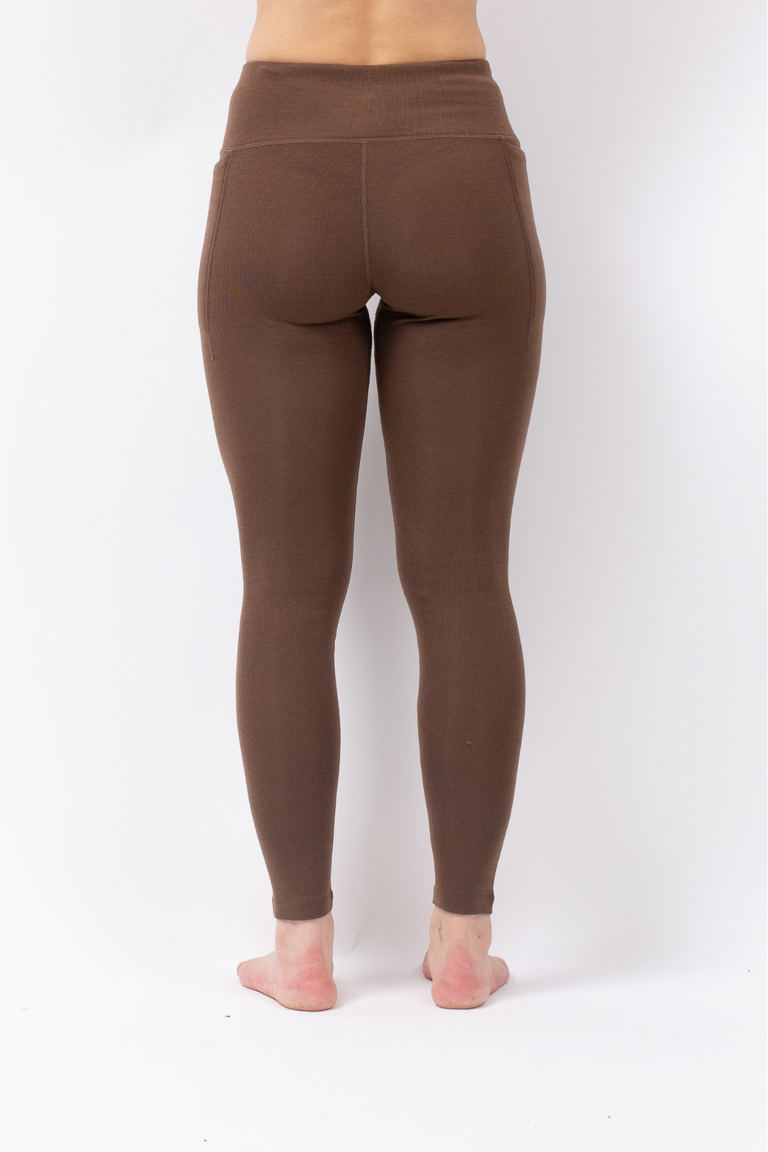 POCKET MERINO WOOL RIB TIGHTS