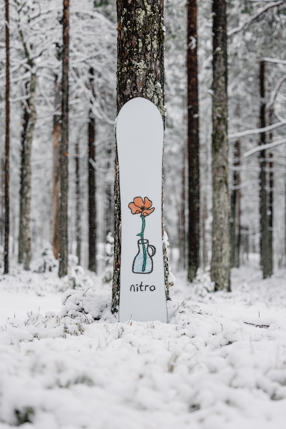 nitro mountain x griffin snowboard GOTA