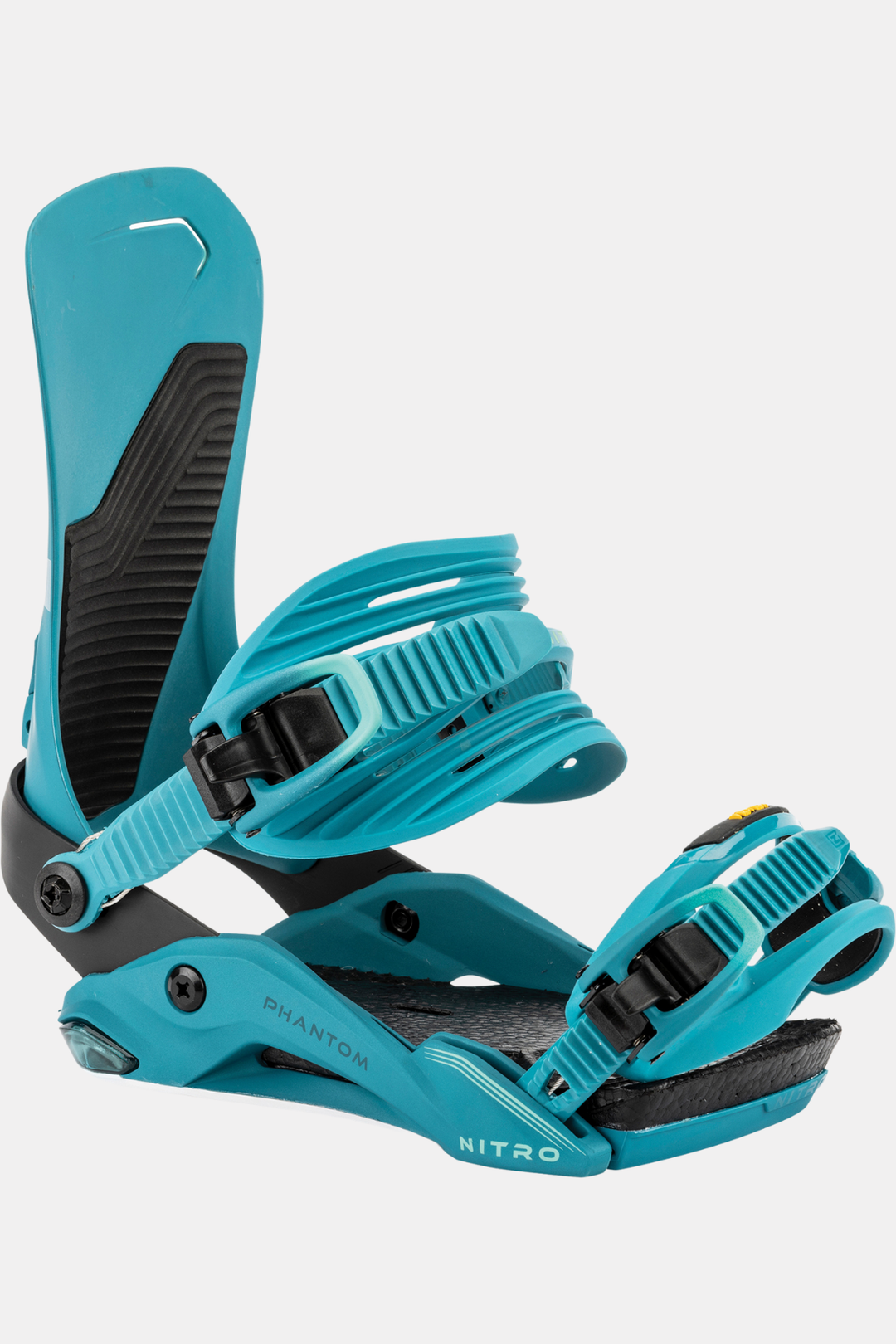 nitro phantom snowboard bindings (ULTRA BLACK) 2025 Thanks to its baseplate with lightweight fiberglass technology Nitro Phantom Snowboard Binding -