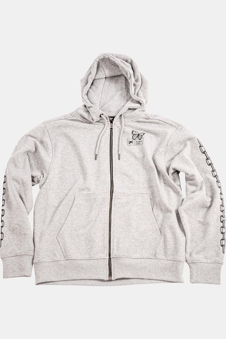 JULIA-CAMPBELL ZIP HOODIE