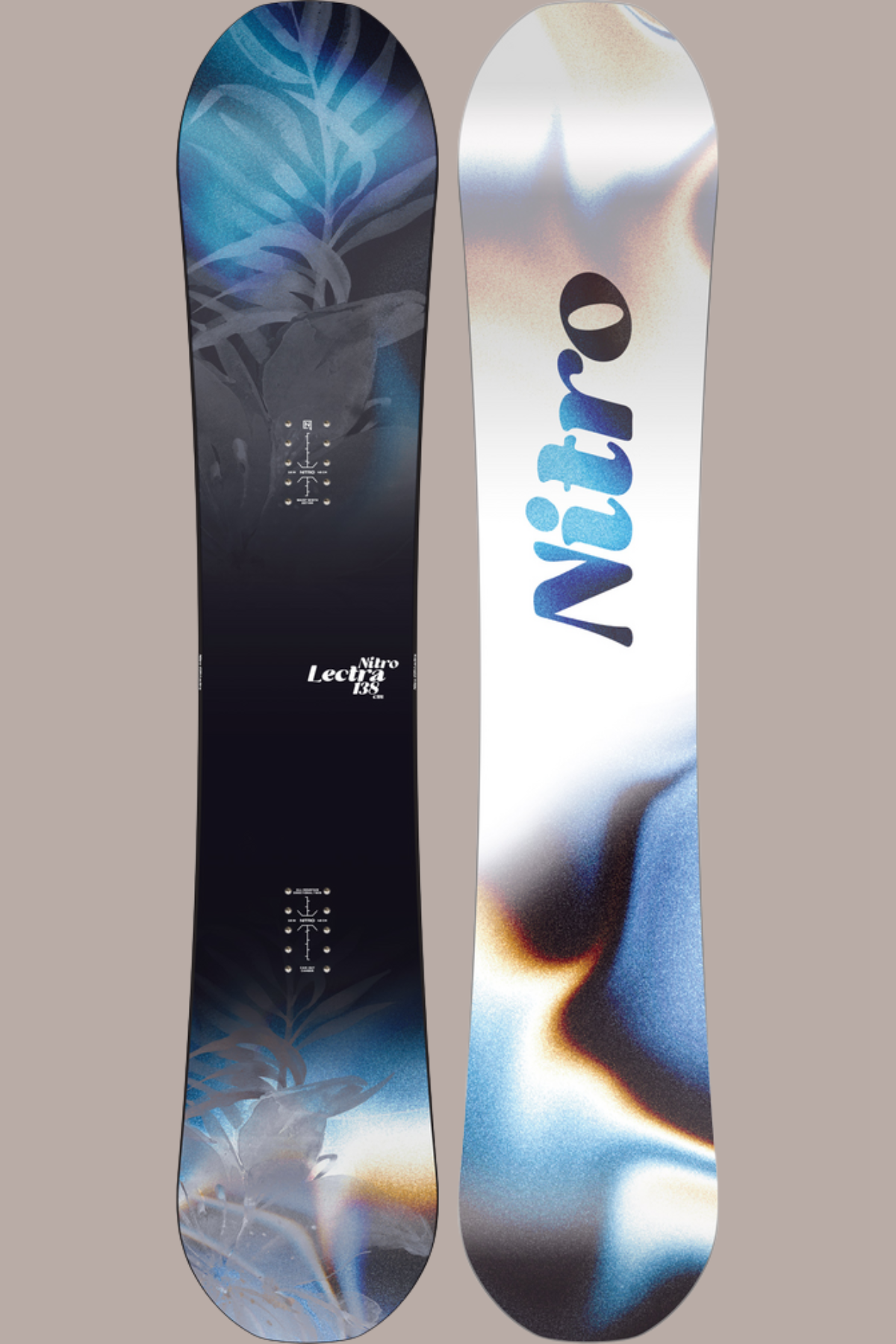 nitro lectra blem snowboard womens Women's All-Mountain (Lectra Brush, 142cm) : Sports & Outdoors maintenance and durable Nitro Lectra Brush Women's Snowboard