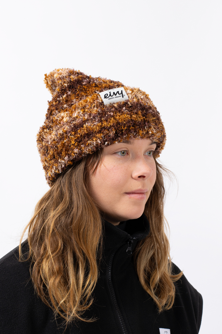 BOUCLE KNIT BEANIE