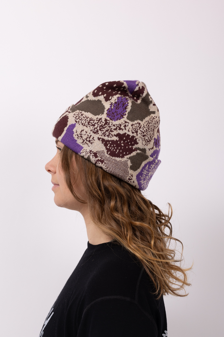 HEAVY JAQUARD BEANIE