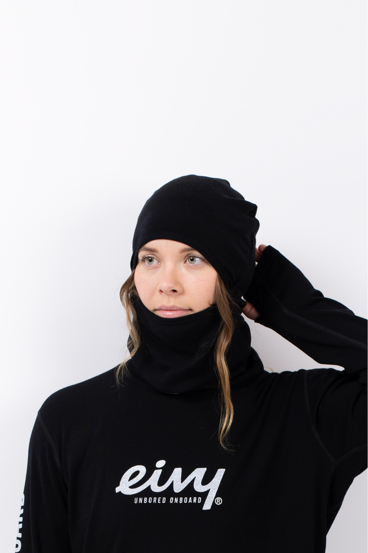 HINGE MERINO WOOL RIB BALACLAVA