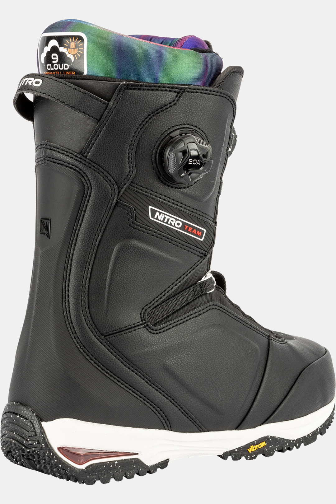 2018 nitro team standard lace snowboard boot TEAM BOA