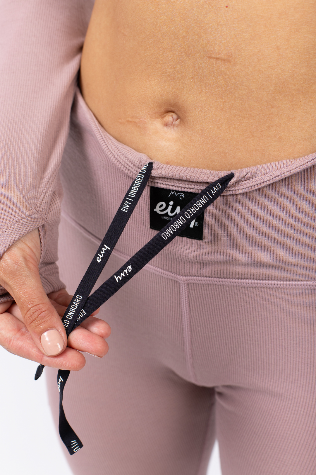 POCKET MERINO WOOL RIB TIGHTS