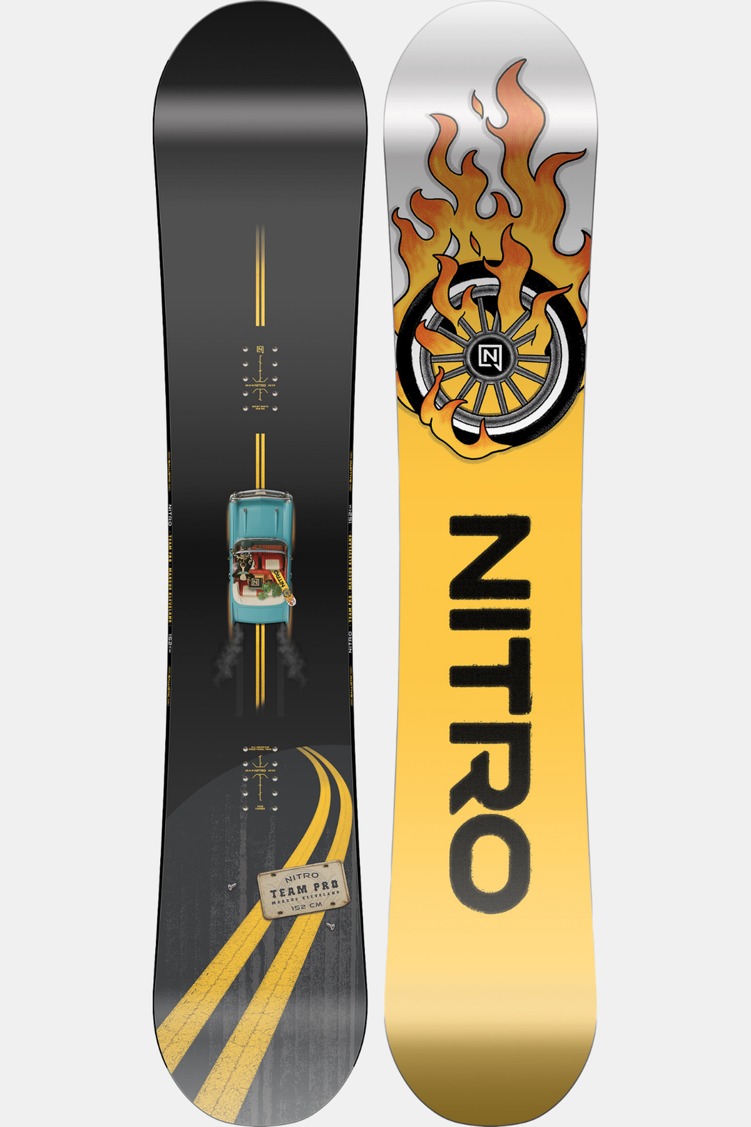 TEAM PRO MARCUS KLEVELAND SNOWBOARD
