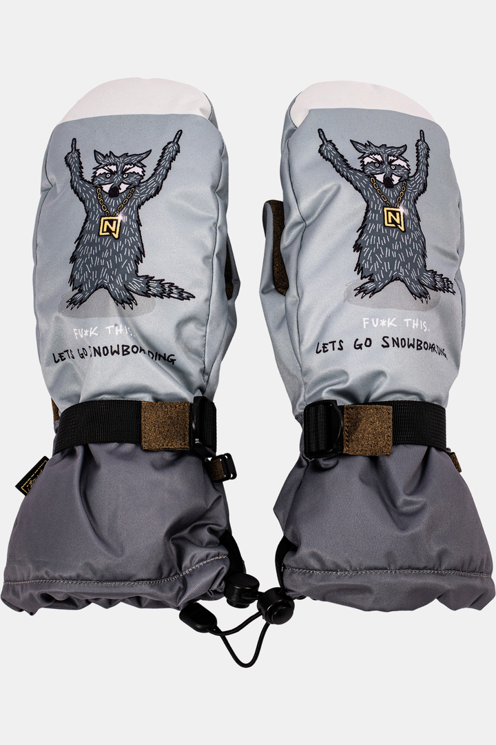 RACOON MITTEN
