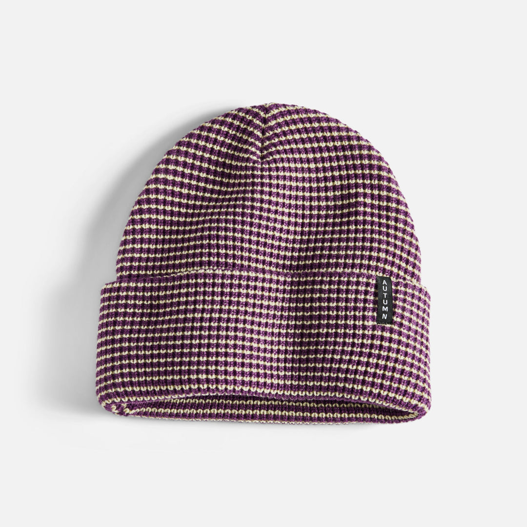 选择条纹便帽