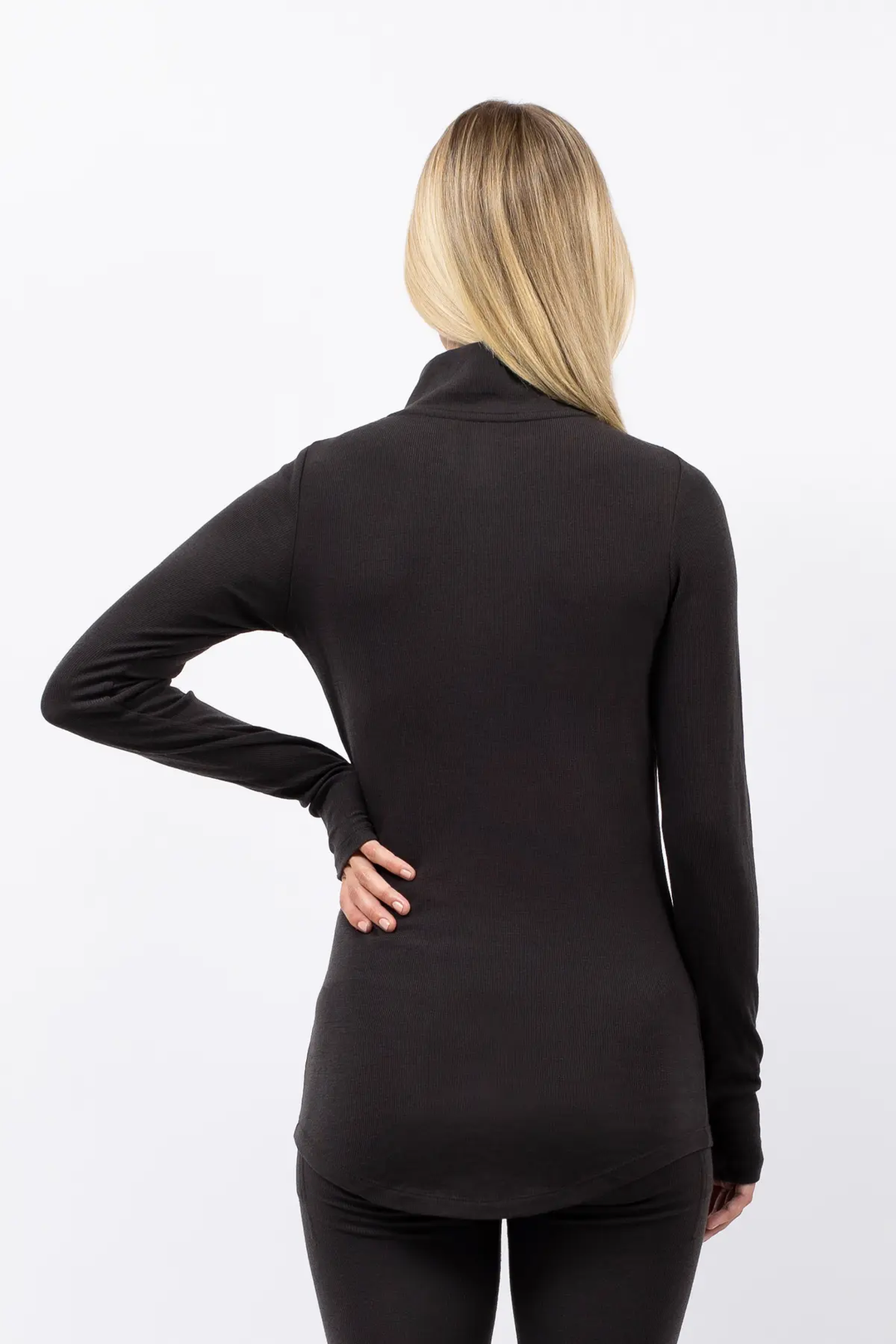 JOURNEY MERINO WOOL RIB TOP