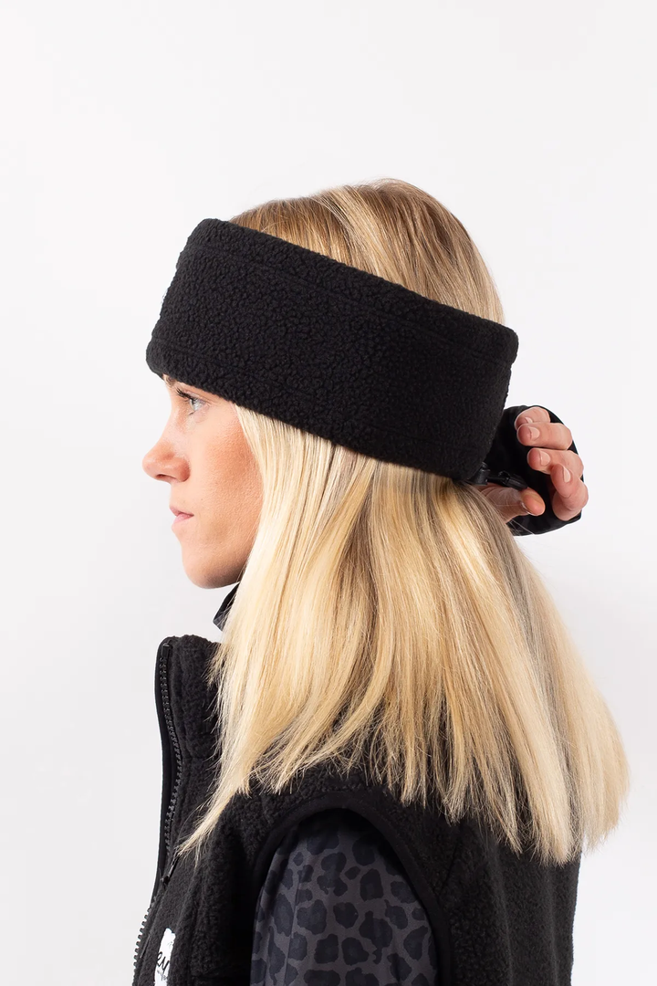 DIADEMA DE SHERPA DE ESTILO RETRO 