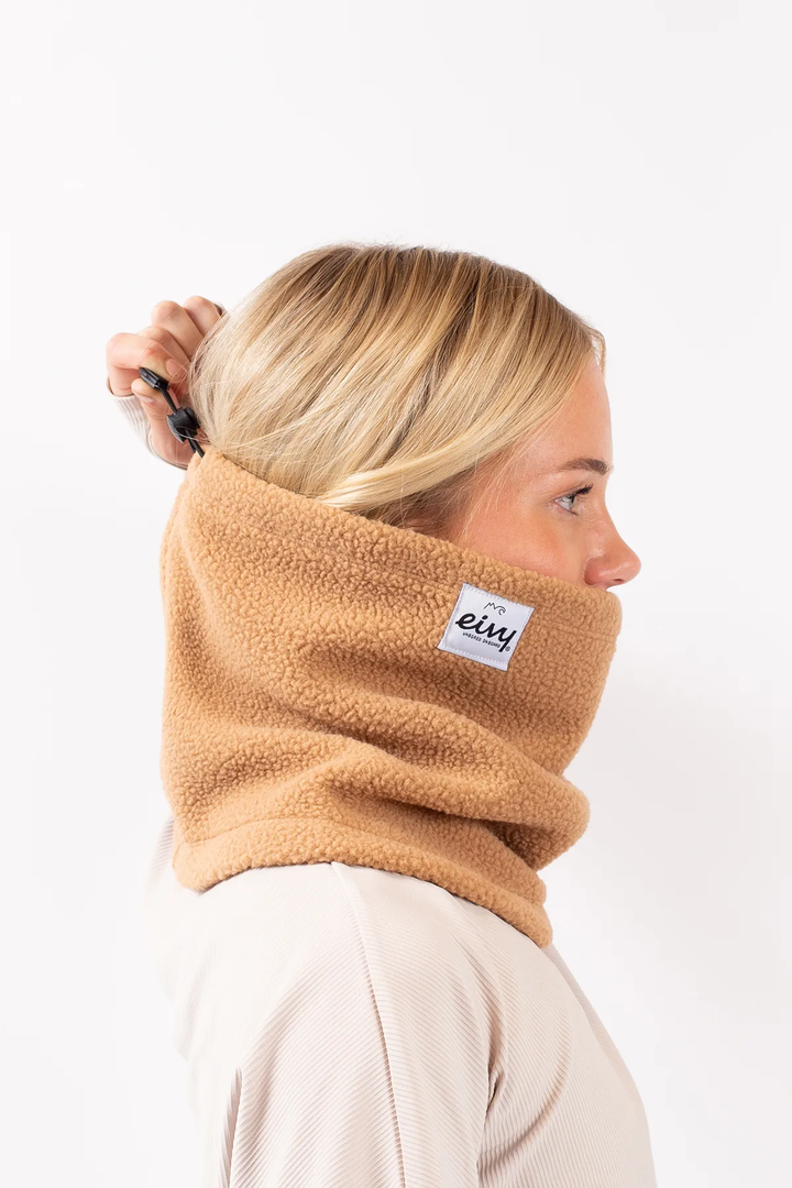 ADJUSTABLE SHERPA NECKWARMER