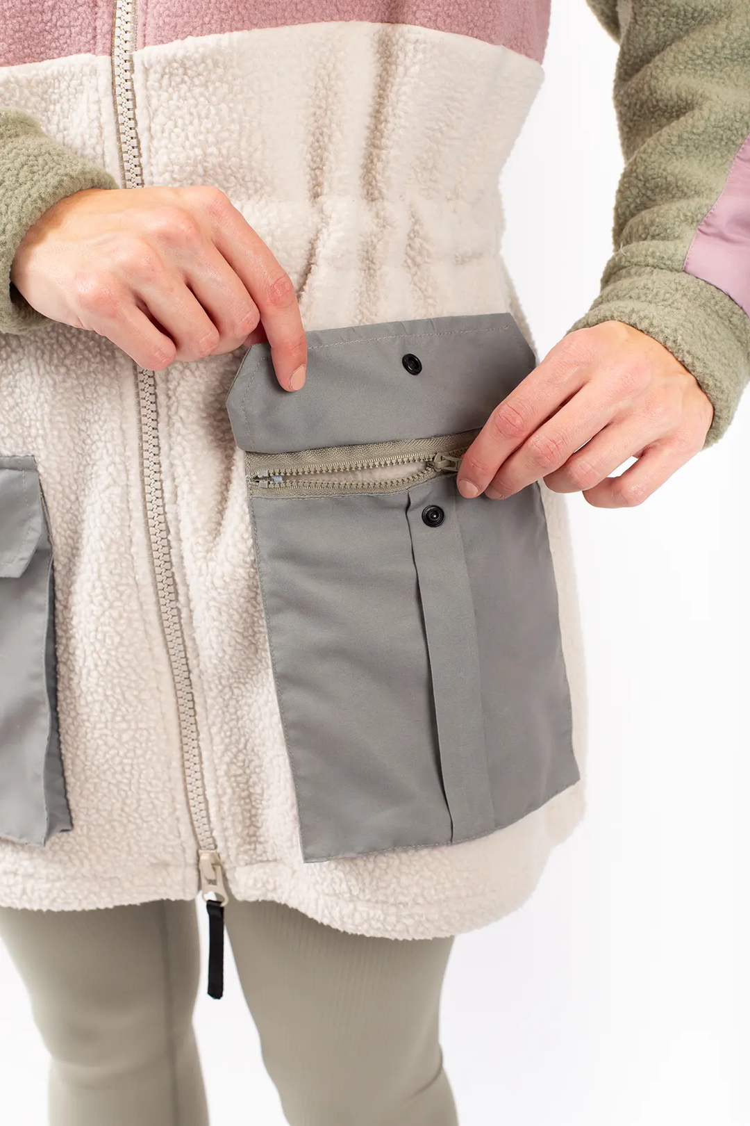 CHAQUETA DE CAMPO SHERPA
