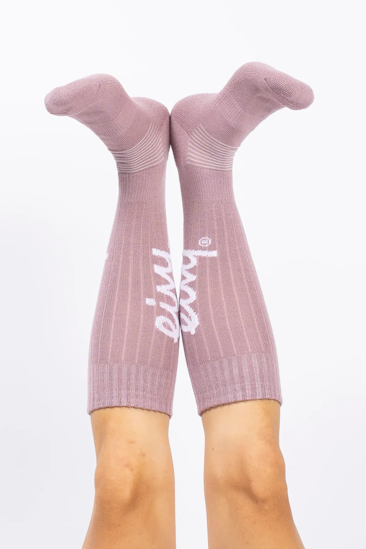 CALCETINES DE LANA ACANALADA