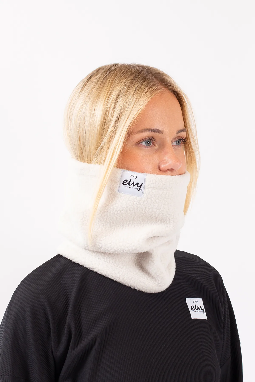 ADJUSTABLE SHERPA NECKWARMER
