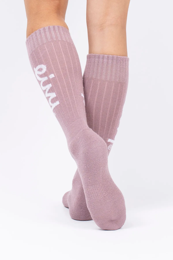 CALCETINES DE LANA ACANALADA