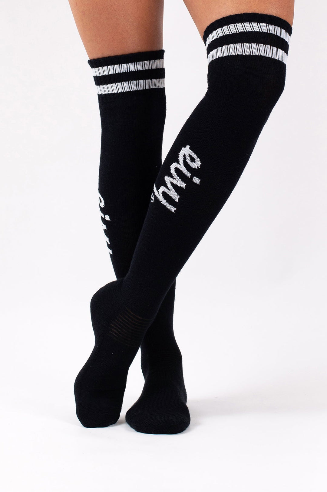 CALCETINES DE LANA POR ENCIMA DE LA RODILLA PARA ANIMADORAS