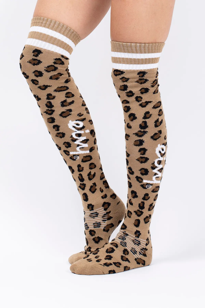 CALCETINES DE LANA POR ENCIMA DE LA RODILLA PARA ANIMADORAS