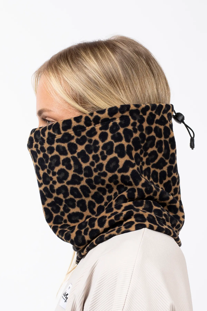 CALENTADOR DE CUELLO DE FORRO POLAR AJUSTABLE