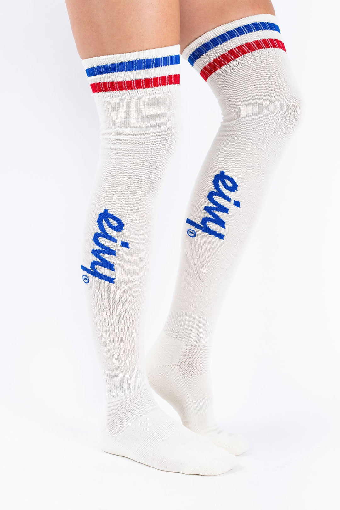 CALCETINES DE LANA POR ENCIMA DE LA RODILLA PARA ANIMADORAS