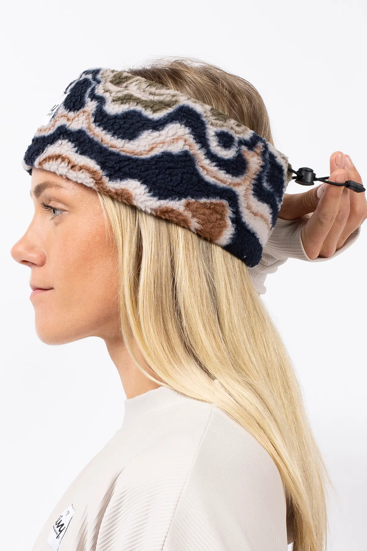 DIADEMA DE SHERPA DE ESTILO RETRO