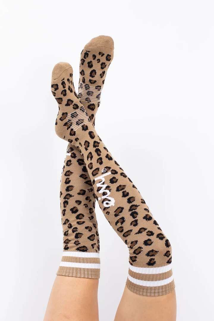 CALCETINES DE LANA POR ENCIMA DE LA RODILLA PARA ANIMADORAS