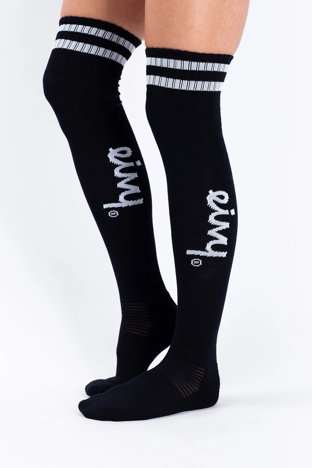 CALCETINES DE LANA POR ENCIMA DE LA RODILLA PARA ANIMADORAS
