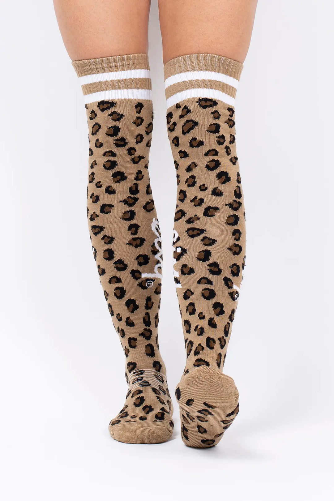 CALCETINES DE LANA POR ENCIMA DE LA RODILLA PARA ANIMADORAS