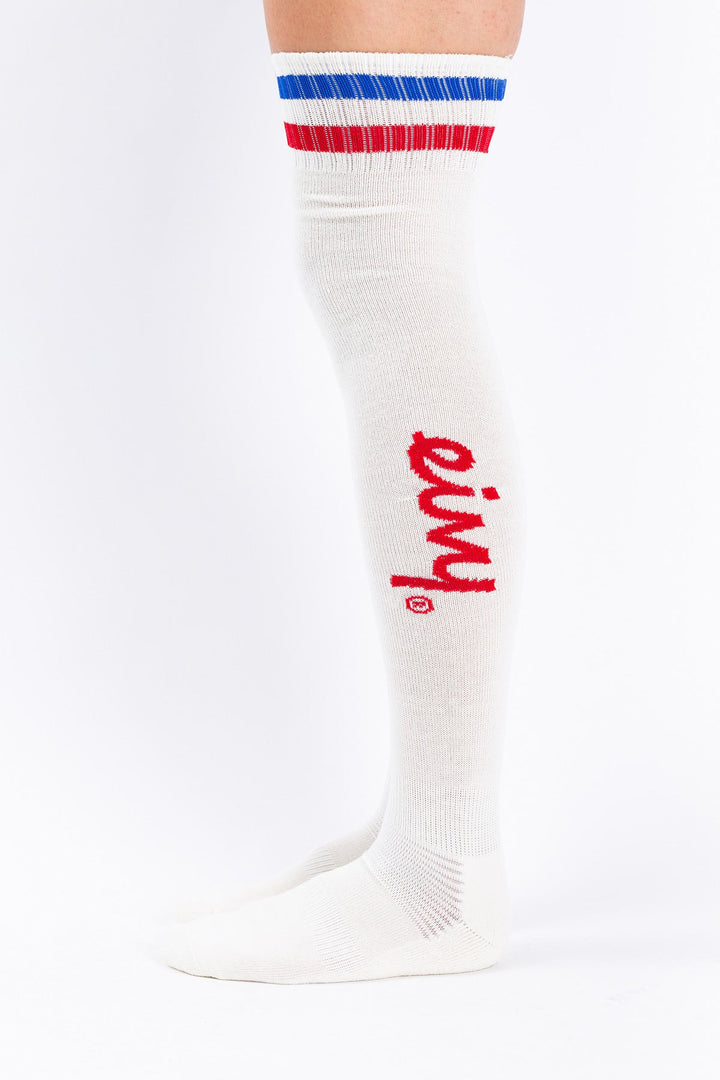 CALCETINES DE LANA POR ENCIMA DE LA RODILLA PARA ANIMADORAS