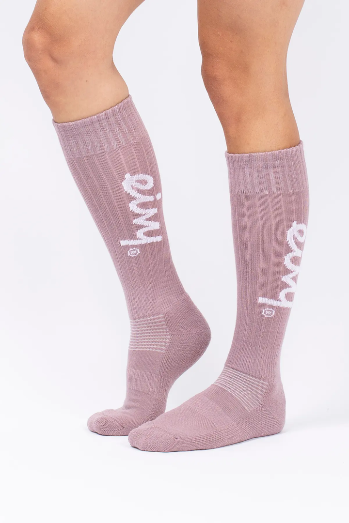 CALCETINES DE LANA ACANALADA