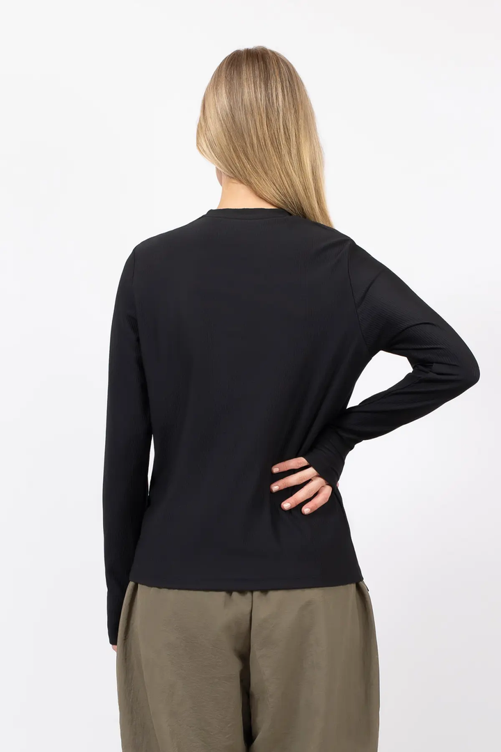 VERSA LOOSE FIT RIB TOP